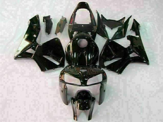 Carenados Moto Honda CBR600RR 2005-2006 - Negro Brillante Blanco