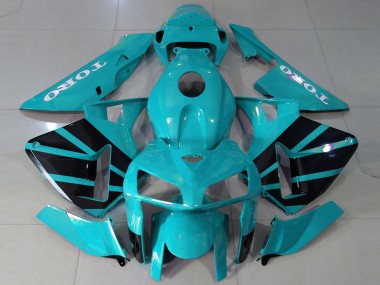 Carenados Moto Honda CBR600RR 2005-2006 - Azul Verdoso OEM Estilo