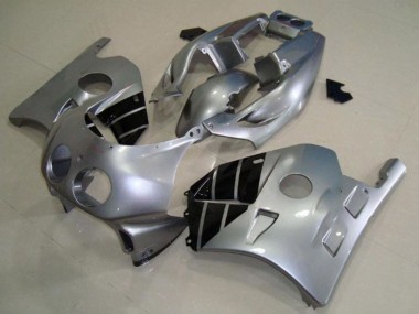 Carenados Moto Honda CBR250RR 1990-1998 - Plata Negro Brillante