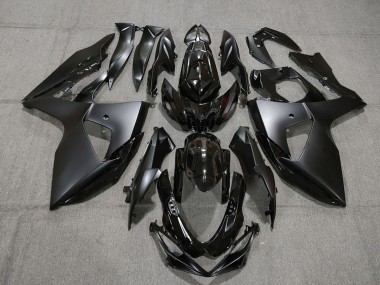 Carenados Moto Suzuki GSXR 1000 2009-2016 - Negro Brillante Negro Mate