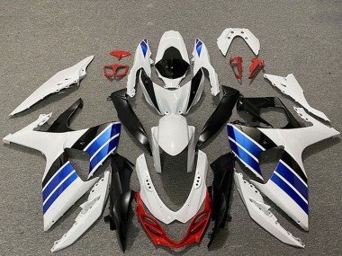 Carenados Moto Suzuki GSXR 1000 2009-2016 - Blanco Azul Rojo Negro