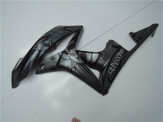 Carenados Moto Honda CBR600RR 2007-2008 - Negro Mate Graffiti