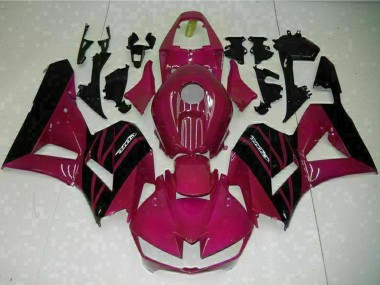 Carenados Moto Honda CBR600RR 2013-2023 - Púrpura Negro Brillante