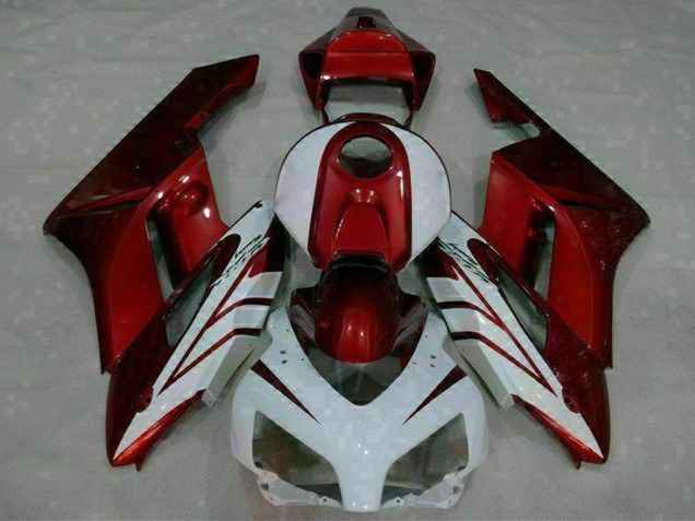 Carenados Moto Honda CBR1000RR 2004-2005 - Blanco Rojo Negro