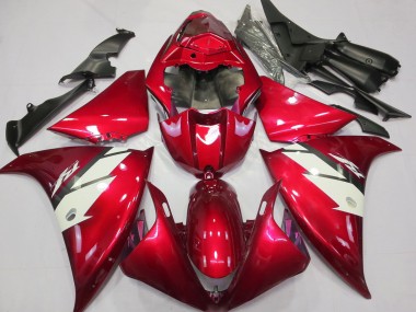 Carenados Moto Yamaha R1 2012-2014 - Rojo Blanco