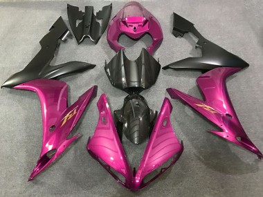 Carenados Moto Yamaha R1 2004-2006 - Hot Rosa FibraCarbono Estilo