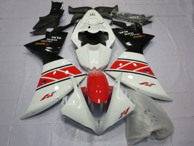 Carenados Moto Yamaha R1 2012-2014 - Blanco Rojo Negro
