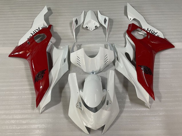 Carenados Moto Yamaha R6 2017-2025 - Blanco Rojo Granate