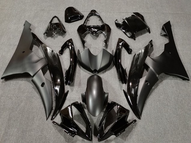 Carenados Moto Yamaha R6 2008-2016 - Negro Brillante Negro Mate