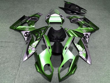 Carenados Moto BMW S1000RR 2017-2018 - Verde Negro Púrpura Claro