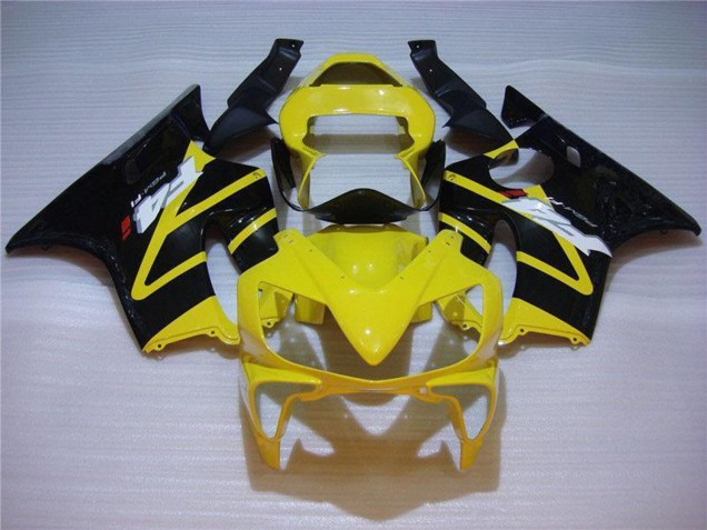 Carenado Moto Honda CBR600 F4i 2001-2003 - Amarillo Negro Brillante