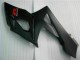 Carenado Moto Suzuki GSXR 1000 2005-2006 - Negro Brillante Negro Mate Rojo