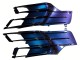 Carenados Moto Kawasaki ZX14R ZZR1400 2012-2024 - Camaleón Azul Púrpura