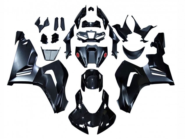 Carenado Moto Honda CBR1000RR-R 2020-2023 - Negro Brillante Negro Mate