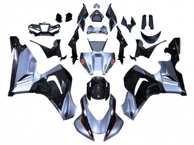 Carenados Moto Honda CBR1000RR-R 2020-2023 - Plata Negro Brillante