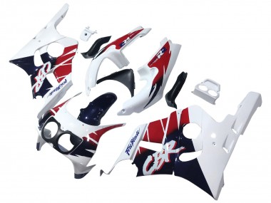 Carenados Moto Honda CBR400RR NC29 1990-1999 - Blanco Rojo Azul Oscuro Fireblade