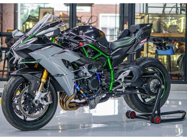 Carenados Moto Kawasaki Ninja H2 2015-2022 - Gris
