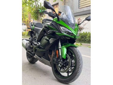 Carenados Moto Kawasaki Z1000SX 2020-2025 - Negro Gris Verde Ninja