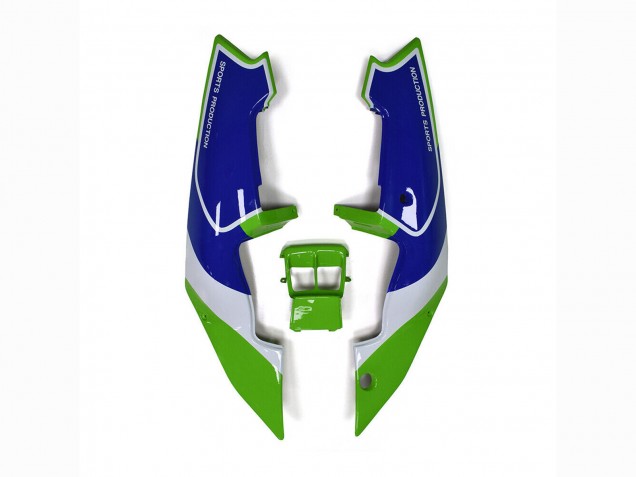 Carenados Moto Kawasaki ZXR250 1989-1990 - Verde Blanco Azul