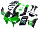 Carenados Moto Kawasaki ZZR600 1998-2003 - Verde Negro Monstruo Elf