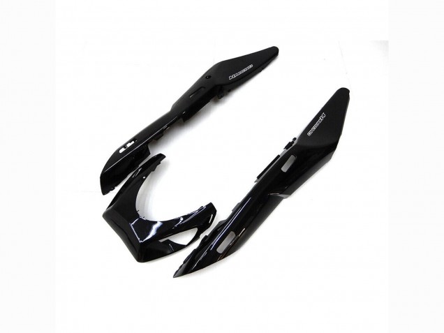 Carenados Moto Kawasaki GTR1400/ZG1400 2007-2009 - Negro Mate Verde Línea