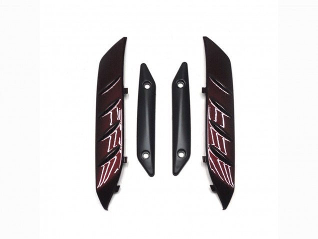 Carenados Moto Kawasaki GTR1400/ZG1400 2007-2009 - Rojo Granate Negro