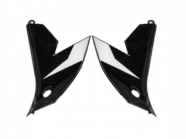 Carenados Moto Kawasaki Versys 650 2022-2025 - Negro Brillante Blanco