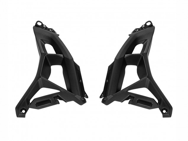 Carenados Moto Kawasaki Versys 650 2022-2025 - Rojo Negro