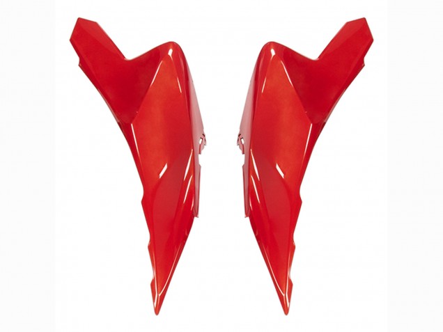 Carenados Moto Kawasaki Versys 650 2022-2025 - Rojo Negro
