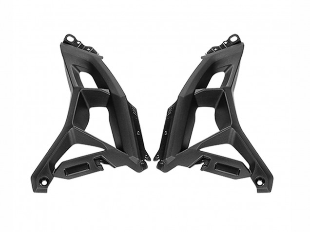 Carenados Moto Kawasaki Versys 650 2022-2025 - Gris Rojo Negro