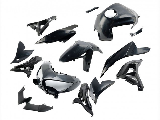 Carenados Moto Kawasaki Versys 650 2022-2025 - Negro Brillante
