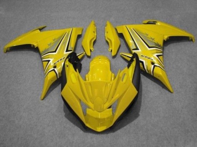 Carenados Moto Yamaha FZ6R 2009-2015 - Amarillo Negro