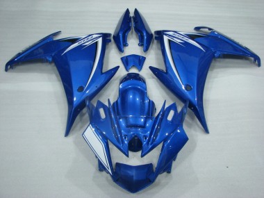 Carenados Moto Yamaha FZ6R 2009-2015 - Azul Blanco