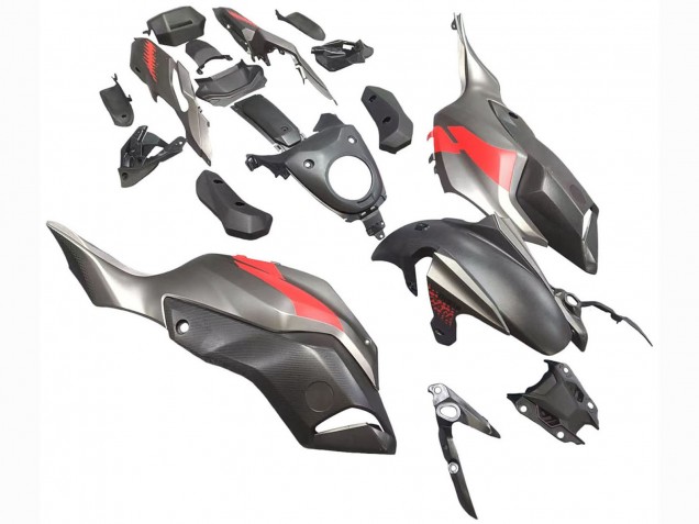 Carenados Moto Yamaha MT07/FZ07 2012-2017 - Gris Rojo