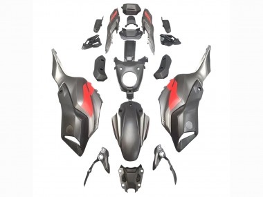 Carenados Moto Yamaha MT07/FZ07 2012-2017 - Gris Rojo