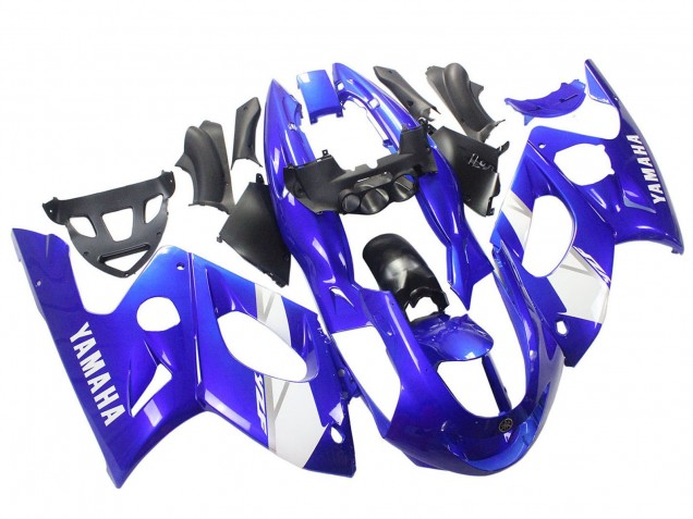 Carenado Moto Yamaha YZF600R Thundercat 1996-2007 - Azul Blanco Plata