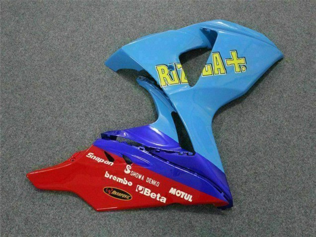 Carenados Moto Suzuki GSXR 1000 2009-2016 - Azul Amarillo Rizla 19 Rojo