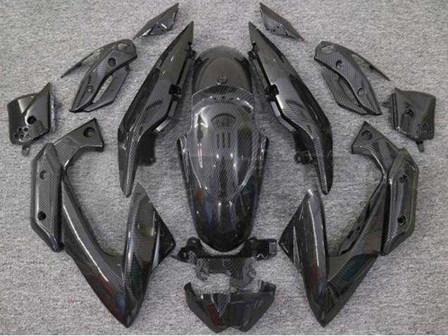 Carenados Moto Yamaha XJ6 2009-2012 - Negro FibraCarbono