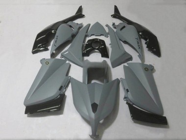 Carenados Moto Yamaha TMAX530 2012-2014 - Gris Mate Negro Brillante