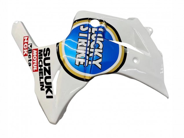 Carenados Moto Suzuki SV650 2003-2013 - Blanco Azul Lucky Strike Motul