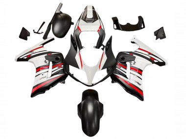 Carenados Moto Suzuki SV650 2003-2013 - Blanco Rojo Negro