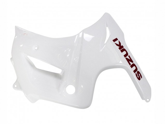 Carenados Moto Suzuki SV650 2003-2013 - Blanco Rojo Oscuro Línea