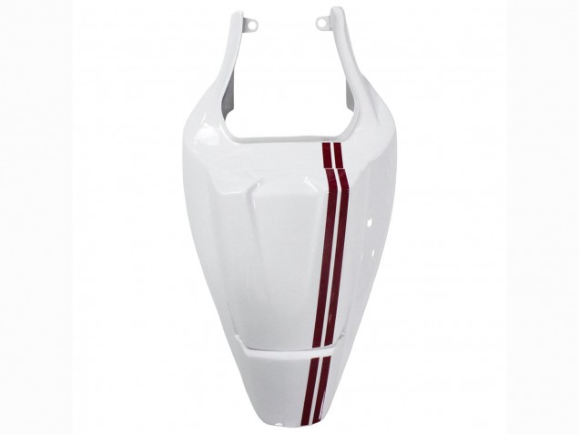 Carenados Moto Suzuki SV650 2003-2013 - Blanco Rojo Oscuro Línea