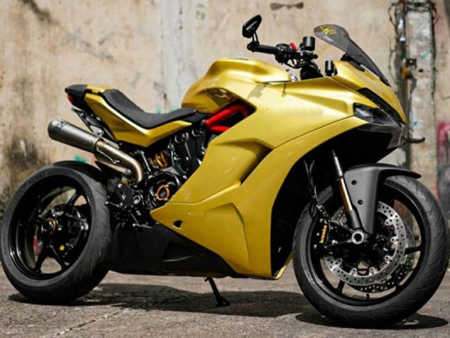 Carenados Moto Ducati Supersport 939/939S 2017-2022 - Amarillo