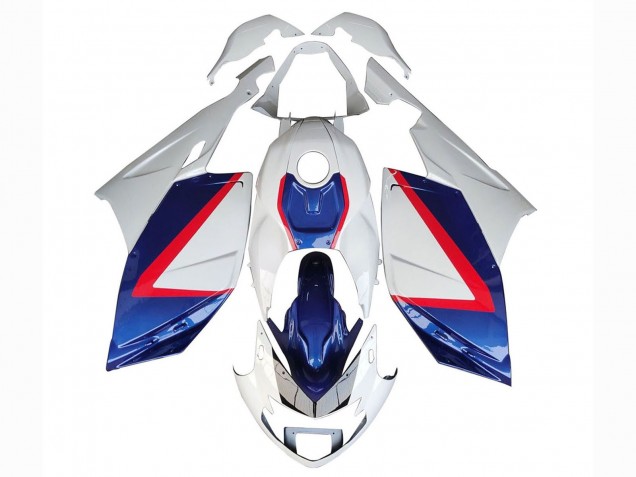 Carenados Moto BMW K1200S 2005-2010 - Blanco Rojo Azul