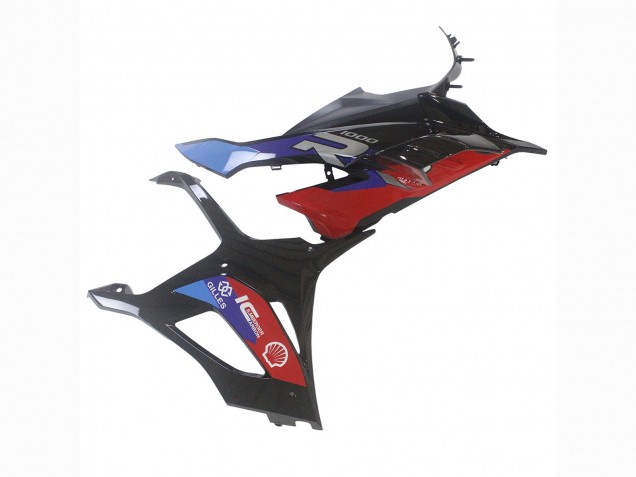 Carenado Moto BMW S1000RR 2023-2024 - Negro Azul Rojo