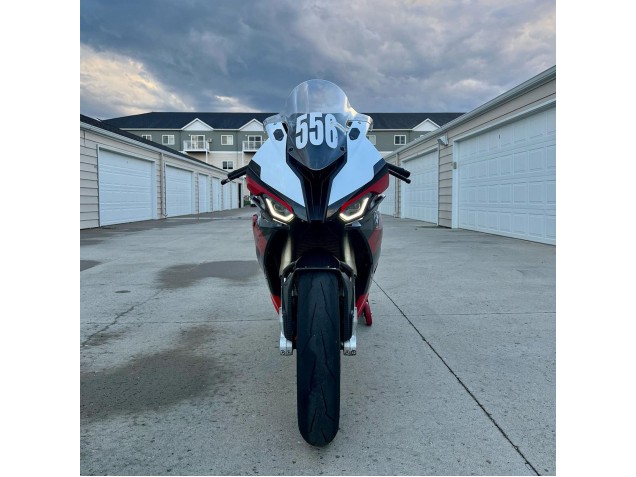 Carenados Moto BMW S1000RR 2019-2022 - Negro Rojo Blanco