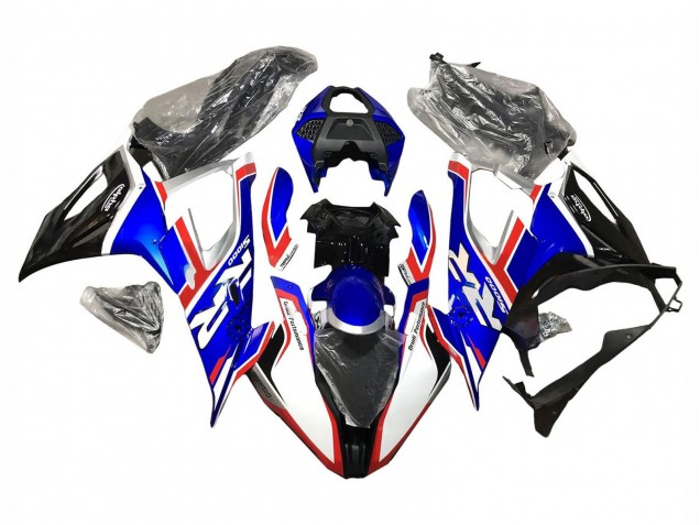 Carenados Moto BMW S1000RR 2019-2022 - Azul Rojo Blanco Negro