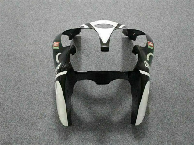 Carenados Moto Kawasaki ZX6R 2000-2002 - Blanco Rojo Amarillo Verde Negro Brillante Estrella EuroBet