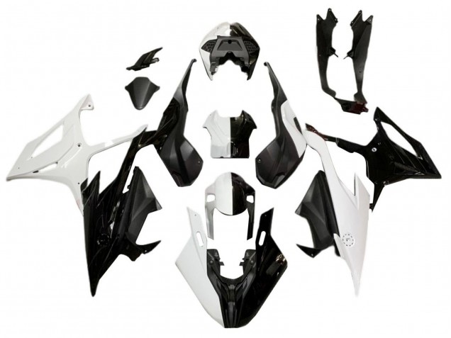 Carenado Moto BMW S1000RR 2019-2022 - Blanco Negro